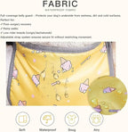 Waterproof Belly Shield for Corgis & Dachshunds – Adjustable underbelly Protector. Male/Female Designs. Stays Dry in rain, mud & Grass. Ideal for Sensitive Skin (Blue - Female, S)