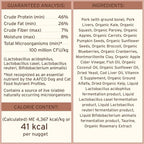 Primal Freeze Dried Raw Dog Food Nuggets, Pork, Complete & Balanced Meal, Also Use as Topper or Treat, Premium, Healthy, Grain Free, High Protein Raw Dog Food, 14 oz (Pack of 2)