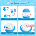 Interactive Dog Toy with Automatic Motion-Activated Squeaky Sound & Stimulation, Durable Puppy Chew Toys for Small/Medium Dogs – Training Treat Ball for Boredom, Anxiety Relief, and Teething Puppies