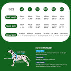 ASENKU Extra Warm Dog Coat - Winter Jacket with Fleece, Reflective, Adjustable, Zippered Leash Hole for Large Dogs (Green, 3XL)