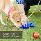 Resilia Commercial Grade Dog Poop Bags - Heavy Duty Pet Waste Removal Bag For Dogs, Cats, and Other Animals, Unscented, Blue, 8.5" W x 14" L, 1 Mil, 0.001 Inch, 800 bags, 4 Rolls of 200 Bags