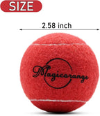 Magicorange Tennis Balls, 60 Pack Advanced Training Tennis Balls Practice Ball, Pet Dog Playing Balls,Good for Beginner Training Ball