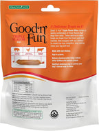 Good ‘n’ Fun Triple Flavor Ribs Chews for All Dogs, 8.4 Ounces, Treat Your Dog to Long-Lasting Chews Made with Beef Hide, Chicken and Pork Hide