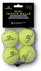 Hyper Pet MINI Tennis Balls for Dogs, Safe Dog Ball for Exercise & Training, Interactive Toys work with Hyper Pet K9 Kannon MINI Launcher - 4 Pack Green
