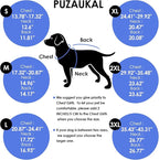Dog Coat, Large Dog Jacket, Windproof Dogs Puffer Jacket, Fleece Lined Warm Dogs Winter Coat with Harness Hole(Blue 2XL)