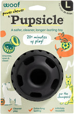 WOOF Power Chewer Pupsicle - Durable, Long-Lasting Dog Chew Toys for Aggressive Chewers - Keep Your Pup Busy - Easy to Clean - Toys for Medium and Large Dogs 25-75 lbs