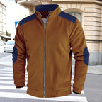 Men's Jacket for Winter Autumn Outdoor Windproof Coat Casual Fashion Zip Up Jacket
