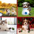 X-Small Dog Tennis Balls Dog Toys Ball 1.5" Pack of 12, Fit Ball Launchers,Christmas Dog Toys,Christmas Dog Gifts