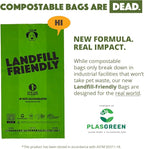 Doggy Do Good Landfill-Friendly Poop Bags | Dog Waste Bags Made with 50% Recycled Plastic + 15% Biobased Material | Unscented, Thick, Leak-Proof, Easy Open | Standard Size | 200 Count Grab & Go