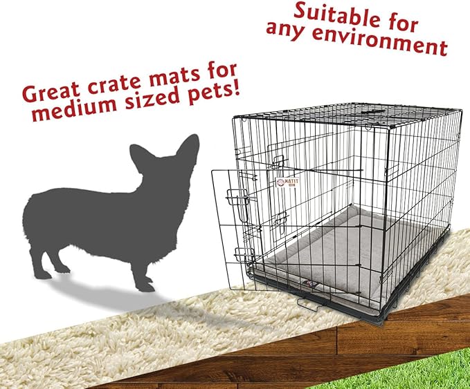 36" Villa Vintage Crate Dog Bed Mat By Majestic Pet Products