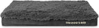 The Dog’s Bed Orthopedic Memory Foam Dog Bed, Large Grey Faux Fur, Pain Relief for Arthritis, Hip & Elbow Dysplasia, Post Surgery, Lameness, Supportive, Calming, Waterproof Cover