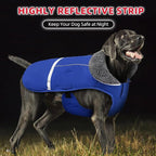 Doglay Dog Coat, Waterproof Dog Jacket Pet Winter Coat for Cold Weather with Thicken Furry Collar, Reflective Puppy Winter Jacket Warm Fleece Lining for Small Medium Large Pets