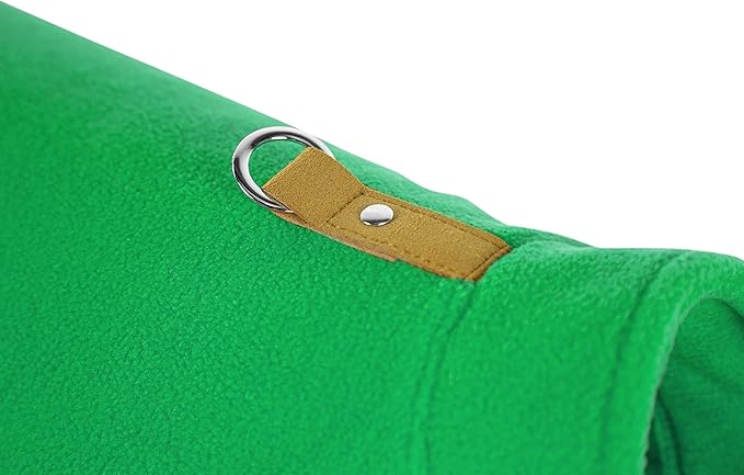Gooby Fleece Vest Dog Sweater - Clay, Medium - Warm Pullover Fleece Dog Jacket with O-Ring Leash for Small to Medium Dogs