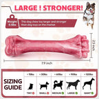 Dog Toys for Aggressive Chewers, Indestructible Dog Bones for Aggressive Chewers, Tough Chew Toy for Heavy Duty Dogs, Big Teething Toys with Durable Nylon for Large/Medium Breed Puppies