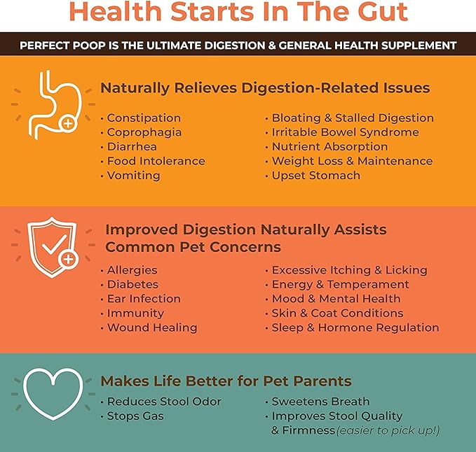 Perfect Poop Digestion & Health Supplement for Dogs: Fiber, Prebiotics, Probiotics, Enzymes Digestive, Hard & Soft Stool, Improved Health (4.2oz Cheddar Bag + 4.2 oz Chicken Bag, 4.2 oz Bundle)