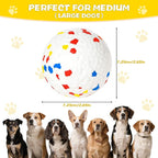 Dog Ball, 2.5 inch Dog Toy for Aggressive Chewers,ETPU Material Durable Ball for Launcher,Indestructible Bouncy Floating Balls for Dogs