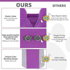 KOOLTAIL Dog Sweater - Dog Fleece Vest Jacket with Leash D-Ring for Small Medium Large Dogs, Soft Pullover Winter Warm Cold Weather Coats, Pet Fall Clothes Outfit for Puppy Cat Boys&Girls, Purple XL