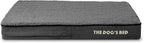 The Dog’s Bed Orthopedic Memory Foam Dog Bed, Dark Grey Plush Medium, Pain Relief for Arthritis, Hip & Elbow Dysplasia, Post Surgery, Lameness, Supportive, Calming, Waterproof Washable Cover