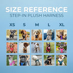 Voyager Step-In Plush Dog Harness – Soft Plush, Step In Vest Harness for Small and Medium Dogs by Best Pet Supplies - Harness (Latte Suede), XS (Chest: 13 - 14.5")