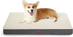 Bedsure Dog Bed Medium Size Dog - Comfy Flat Puppy Beds with Removable Washable Cover, Orthopedic Egg Crate Foam Pet Mat, Suitable for Pet Up to 30 lbs