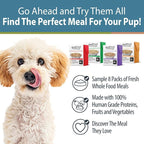 JustFoodForDogs Pantry Fresh Dog Food Variety Pack, Complete Meal or Topper, Beef, Chicken, Turkey, & Lamb Human Grade Recipe - 12.5 oz (Pack of 8)