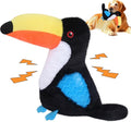 Dog Toys Plush,Squeaky Dog Toys,Cute Tantou Plush Toy for Small Dogs,Soft Stuffed Interactive Chew Toys to Keep Them Busy(Black)