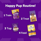 Wellness Rewarding Life Dog Treats, Training Treat, Grain Free, Soft Chicken & Venison (6 Ounce Bag)