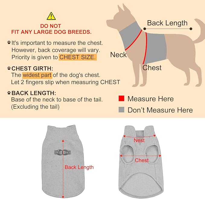 BEAUTYZOO Dog Fleece Vest Sweater Winter Jacket for Small and Medium Dogs with D-Ring Leash Cold Weather Coat Hoodie for XS S M Dogs Boy or Girls,Rose S