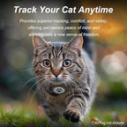 Airtag Cat Collar, Stretchy Kitten Collar with Apple Air Tag Holder, Lightweight and Comfortable, Ultra Elastic GPS Cat Collars for Cats Kittens and Puppies, 8-12.5 Inch, Black