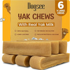 Dogsee Original Himalayan Yak Cheese Dog Chews XL - 6 Chews | Dog Treats Rawhide Free | Fight Plaque & Tartar | All Natural Long Lasting | Odourless and Great for Cleaning Teeth