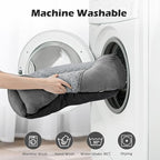 INVENHO X-Large Dog Bed Rectangle Washable Orthopedic Soft Calming Sleeping Durable Pet Cuddler with Anti-Slip Bottom