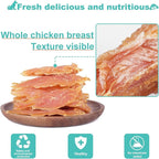 Chicken Jerky for Dogs Treats Training Snacks Dog Chew Treats Rawhide Free for Small and Large Dog 1lb/454g