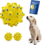 2 Pcs Tough ETPU Dog Balls for Aggressive Chewers - Bouncy, Interactive Floating Chew Toys for Fetch & Water Play with Small Medium Dogs