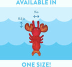 Spunky Pup Clean Earth Plush Lobster | Made from 100% Recycled Water Bottles | Small