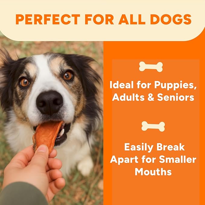 Gaines Family Farmstead Sweet Potato Chews for Dogs - 32 oz Bag, Single Ingredient, Sweet Potato Dog Treats, High Fiber, Grain-Free, Rawhide Alternative, Vitamin-Rich, Made in USA