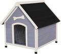 Solid Wood Dog House Comfortable Outdoor Shelter for Medium-Sized and Smaller Dog Sturdy, Durable and Easy to Clean,Can DIY,33.5’’D×30.7’’W×32.3’’H