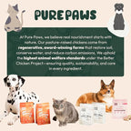 Freeze-Dried Chicken Necks for Dogs & Cats, Single Ingredient, High Protein Dog Treat, Regeneratively Raised Poultry, Grain-Free, No Additives, Supports Dental & Joint Health, 9 oz