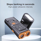 Dog Bark Deterrent Device, Ultrasonic Anti Barking, 4 Training Modes, 30FT Range, Safe Humane & Effective Handheld Dog Training Device for Indoor & Outdoor Use