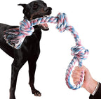 Dog Rope Toys, Indestructible Dog Toy, Dog Chew Toys for Aggressive Chewers, Tough Puppy Teething Chew Toys for Boredom, Dental Cleaning Tug of War Dog Toy, Great for Small to Large Breed