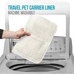 Sherpa Original Deluxe Travel Pet Carrier, Airline Approved & Guaranteed On Board - Black, Medium