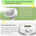 Pet Steam Brush, 3-in-1 Spray Hair Removal Comb for Dog and Cat, Steam for Shedding and Grooming, Spritz Defur Comb, Water Brush for Long & Short Haired Pets