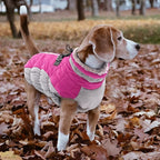 Lelepet Dog Coat Warm Dog Winter Coat Waterproof Dogs Jacket with Harness Built in Reflective Pet Fleece Vest Zip-Up Cold Weather Coats for Large Dogs Turtleneck & Windproof Coats Boston Terrier L