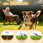 HOPET Dog Bungee Tug Toy for Dogs, Dog tug of war Toy,Outdoor Interactive Toys