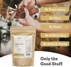 Farm Hounds - Beef Jerky - Premium Natural Jerky for Dogs - 100% Humanely Raised Cattle - Break-to-Size - Great for Training & Treats - No Fillers - Made in USA - 3.5 oz - 2 Pack