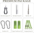 Dog Grooming Hammock – for Dogs Cat Grooming Hammock,Dog Sling for Nail Trimming with Dog Nail Clippers for Small Dogs,Dog Hammock for Nail Trim,Dog Hanging Harness for Nail Trimming