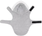 HDE Dog Puffer Jacket Fleece Lined Warm Dog Parka Winter Coat with Harness Hole Patriotic - XXL