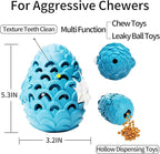 Premuium Chew Toys for for Aggressive Chewers, Indestructible Durable Toys for Large Medium Dogs Interactive Boredom Treat Dispensing Toys Teeth Clean