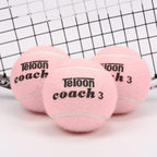 Teloon Pressure Training Tennis Balls-12 or 18 Count-Mesh Carry Bag，4 Colors Available，Pressureless Training Exercise Tennis Balls for Beginners.