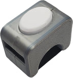 Flex Clicker Premium Hands-Free Training Ring | Dog Clicker for Training | Puppy Trainer | Pet Tool for Dogs, Cats, Horses & Birds | Multiple Colors Available (Silver)