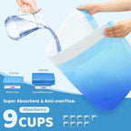 Upgrade Leak-Proof Pet Training and Puppy Pads, Jumbo Pee Pads for Dogs with Thicken Polymer Heavy Absorbency, Quick Dry Disposable Pee Pads for Cats Dogs